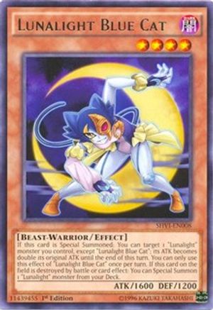 Lunalight Blue Cat [SHVI-EN008] Rare - Yu-Gi-Oh! - Card Brawlers | Quebec | Canada |