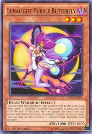 Lunalight Purple Butterfly [SHVI-EN009] Common - Yu-Gi-Oh! - Card Brawlers | Quebec | Canada |