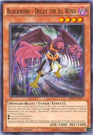 Blackwing - Decay the Ill Wind [SHVI-EN017] Common - Yu-Gi-Oh! - Card Brawlers | Quebec | Canada |