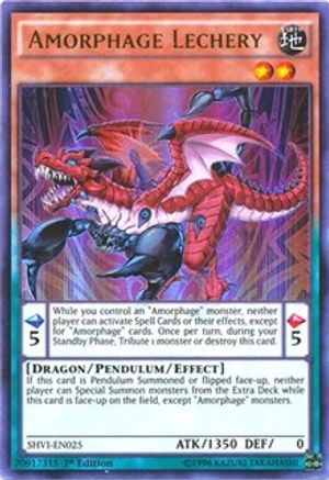 Amorphage Lechery [SHVI-EN025] Ultra Rare - Yu-Gi-Oh! - Card Brawlers | Quebec | Canada |