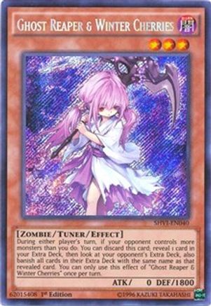 Ghost Reaper & Winter Cherries [SHVI-EN040] Secret Rare - Yu-Gi-Oh! - Card Brawlers | Quebec | Canada |