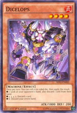 Dicelops [SHVI-EN043] Common - Yu-Gi-Oh! - Card Brawlers | Quebec | Canada |