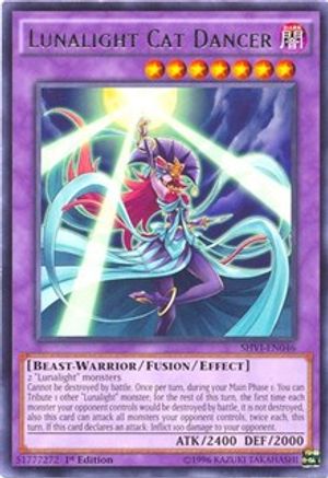 Lunalight Cat Dancer [SHVI-EN046] Rare - Yu-Gi-Oh! - Card Brawlers | Quebec | Canada |