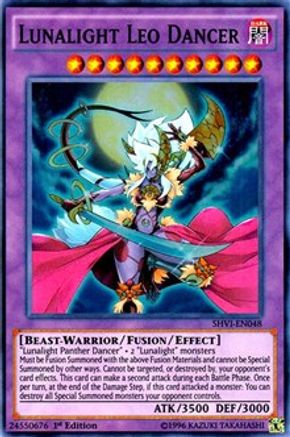 Lunalight Leo Dancer [SHVI-EN048] Super Rare - Yu-Gi-Oh! - Card Brawlers | Quebec | Canada |