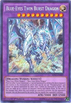 Blue-Eyes Twin Burst Dragon [SHVI-EN099] Secret Rare - Yu-Gi-Oh! - Card Brawlers | Quebec | Canada |