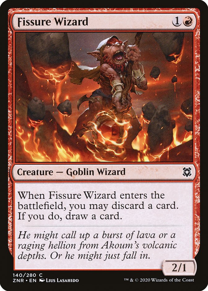 Fissure Wizard [Zendikar Rising] - Magic: The Gathering - Card Brawlers | Quebec | Canada |