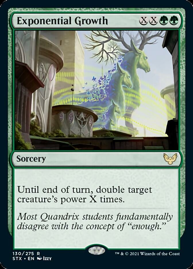 Exponential Growth [Strixhaven: School of Mages] - Magic: The Gathering - Card Brawlers | Quebec | Canada |