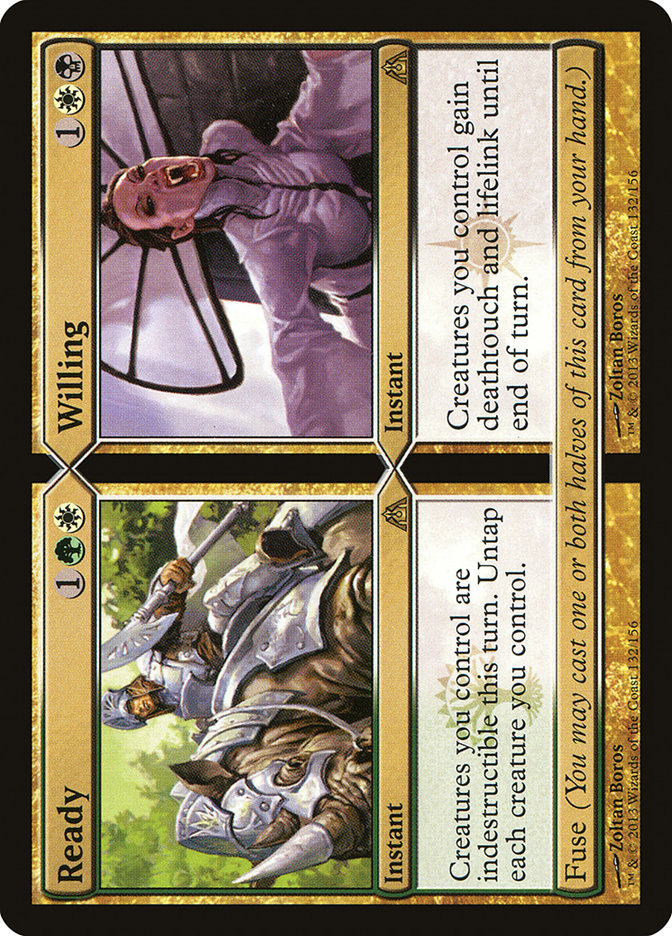 Ready // Willing [Dragon's Maze] - Magic: The Gathering - Card Brawlers | Quebec | Canada |