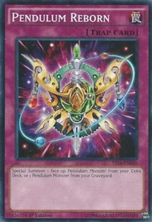 Pendulum Reborn [YS16-EN040] Common - Yu-Gi-Oh! - Card Brawlers | Quebec | Canada |