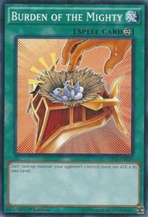 Burden of the Mighty [YS16-EN029] Common - Yu-Gi-Oh! - Card Brawlers | Quebec | Canada |