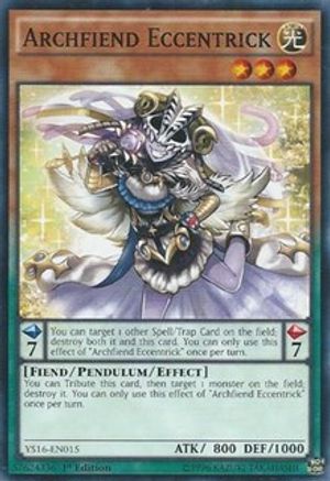 Archfiend Eccentrick [YS16-EN015] Common - Yu-Gi-Oh! - Card Brawlers | Quebec | Canada |