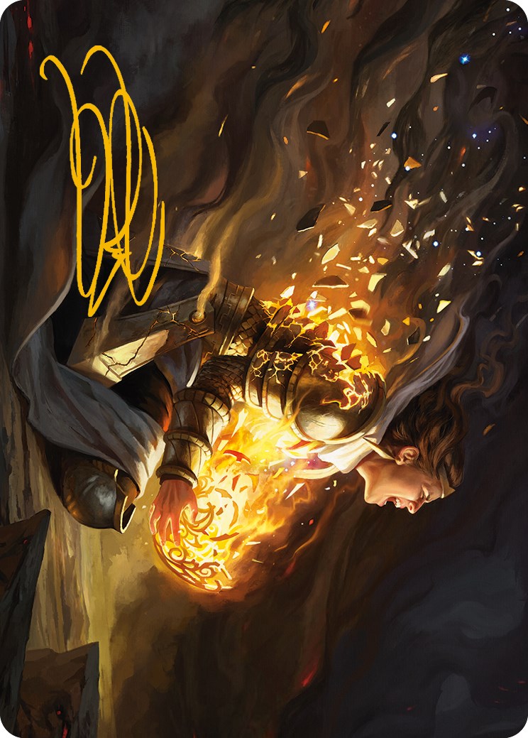 Vanish into Eternity Art Card (Gold-Stamped Signature) [Phyrexia: All Will Be One Art Series] - Magic: The Gathering - Card Brawlers | Quebec | Canada |