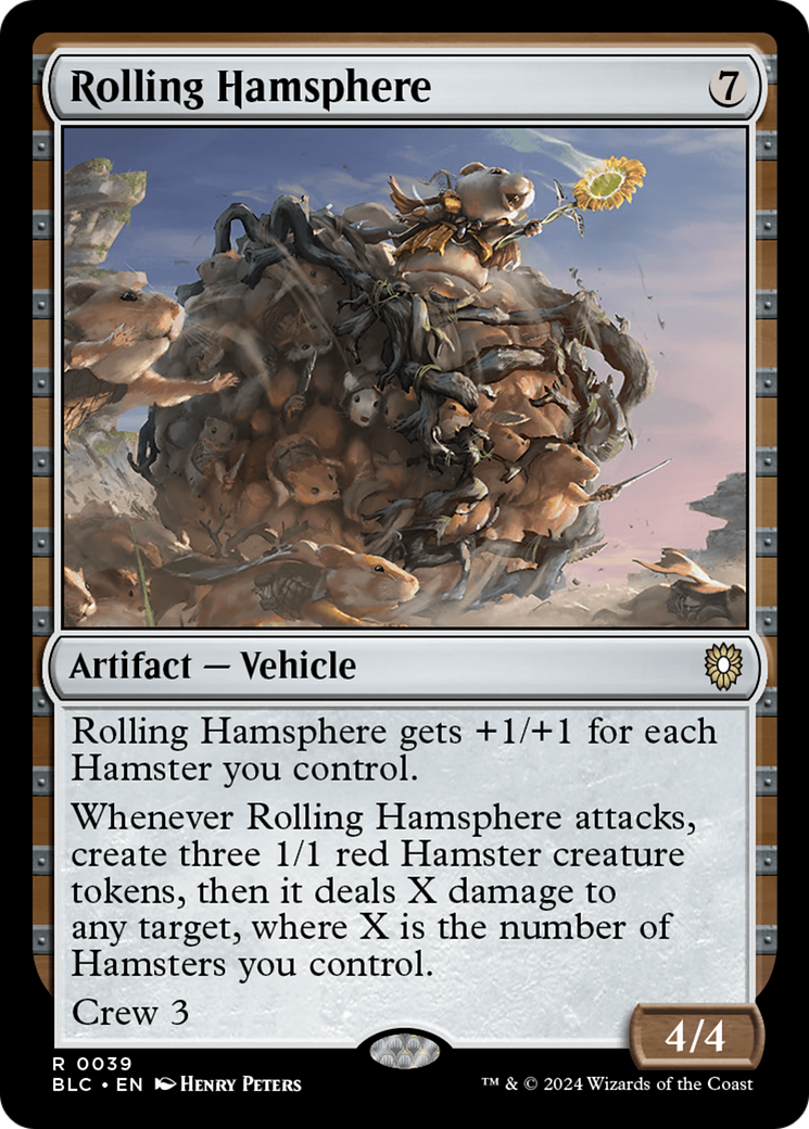 Rolling Hamsphere [Bloomburrow Commander] - Magic: The Gathering - Card Brawlers | Quebec | Canada |