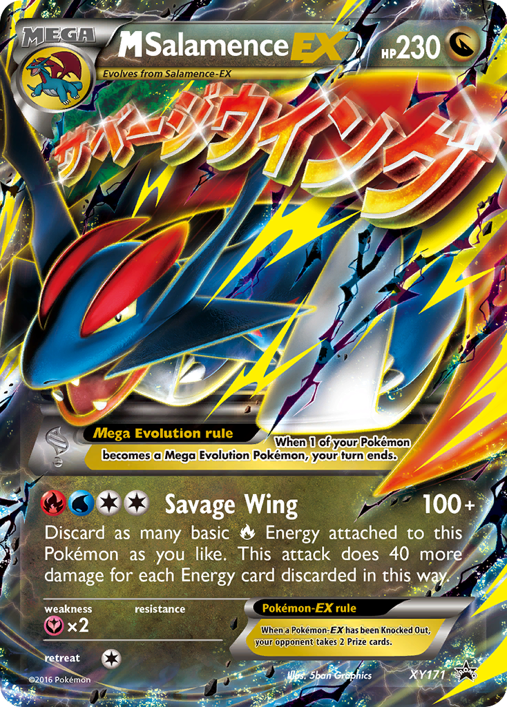 M Salamence EX (XY171) [XY: Black Star Promos] - Pokémon - Card Brawlers | Quebec | Canada |