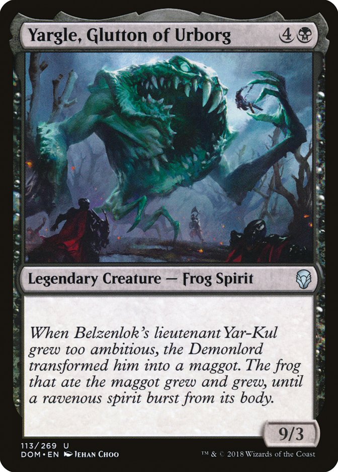 Yargle, Glutton of Urborg [Dominaria] - Magic: The Gathering - Card Brawlers | Quebec | Canada |