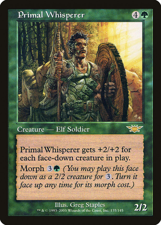 Primal Whisperer [Legions] - Magic: The Gathering - Card Brawlers | Quebec | Canada |