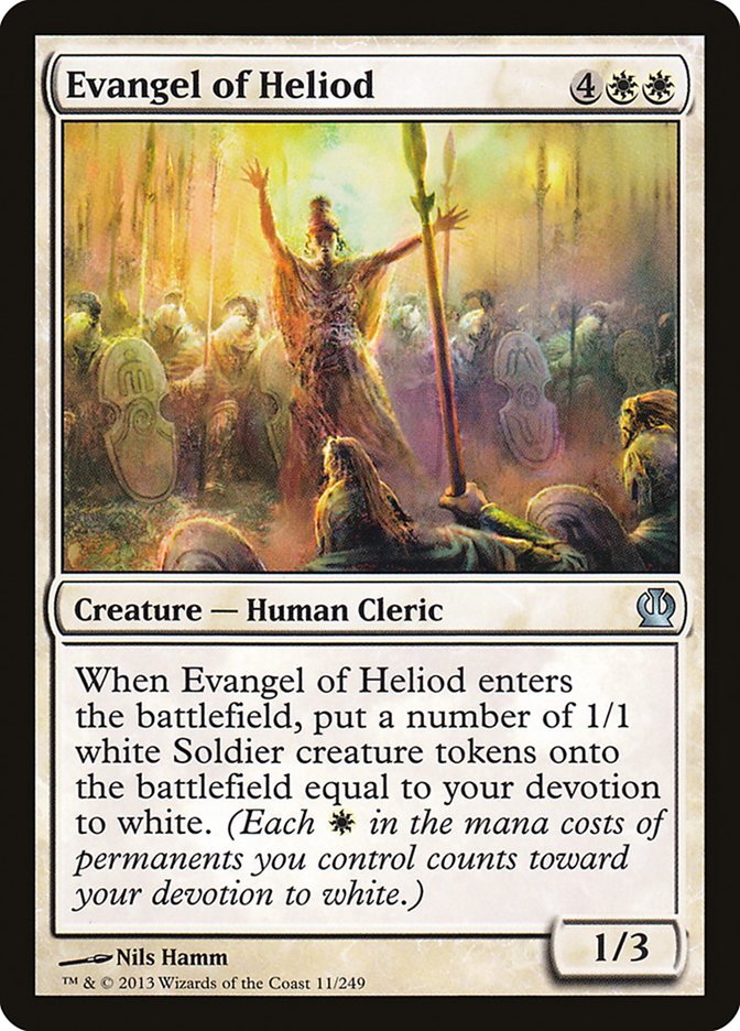 Evangel of Heliod [Theros] - Magic: The Gathering - Card Brawlers | Quebec | Canada |