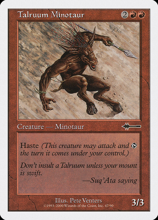 Talruum Minotaur [Beatdown] - Magic: The Gathering - Card Brawlers | Quebec | Canada |