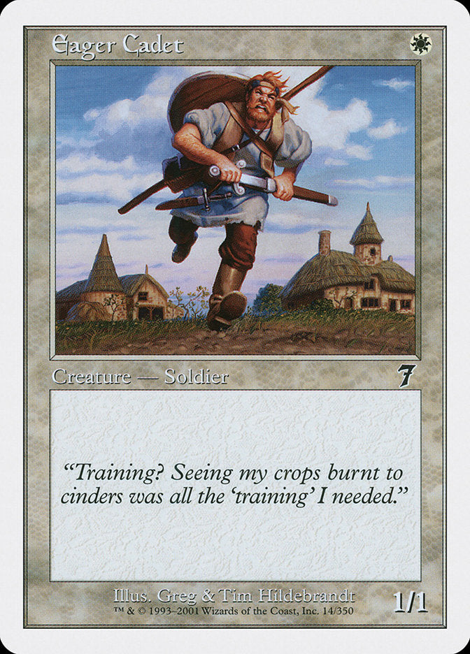 Eager Cadet [Seventh Edition] - Magic: The Gathering - Card Brawlers | Quebec | Canada |