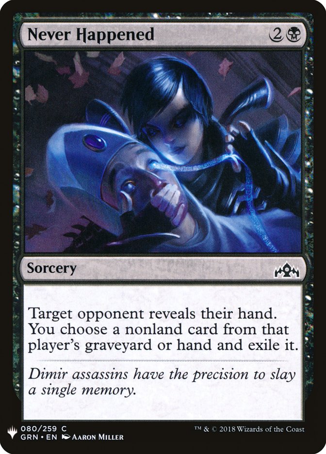 Never Happened [Mystery Booster] - Magic: The Gathering - Card Brawlers | Quebec | Canada |