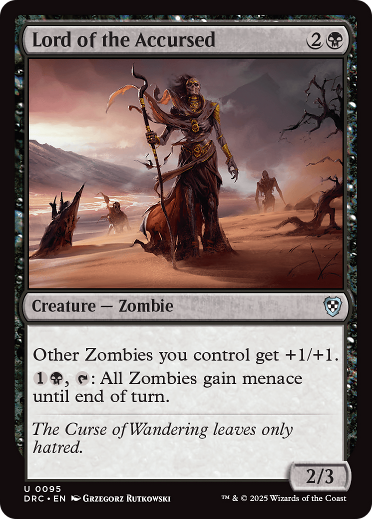 Lord of the Accursed [Aetherdrift Commander] - Magic: The Gathering - Card Brawlers | Quebec | Canada |