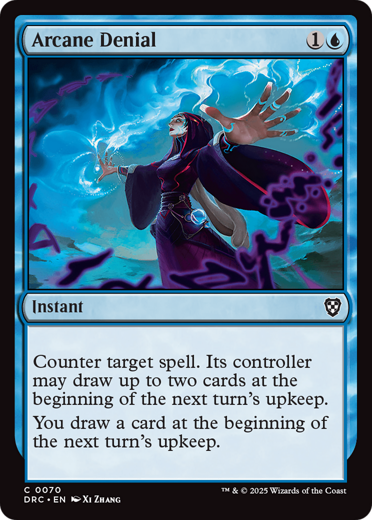 Arcane Denial [Aetherdrift Commander] - Magic: The Gathering - Card Brawlers | Quebec | Canada |