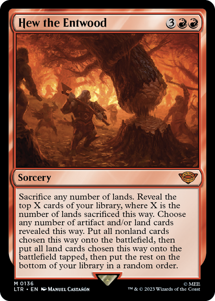 Hew the Entwood [The Lord of the Rings: Tales of Middle-Earth] - Magic: The Gathering - Card Brawlers | Quebec | Canada |