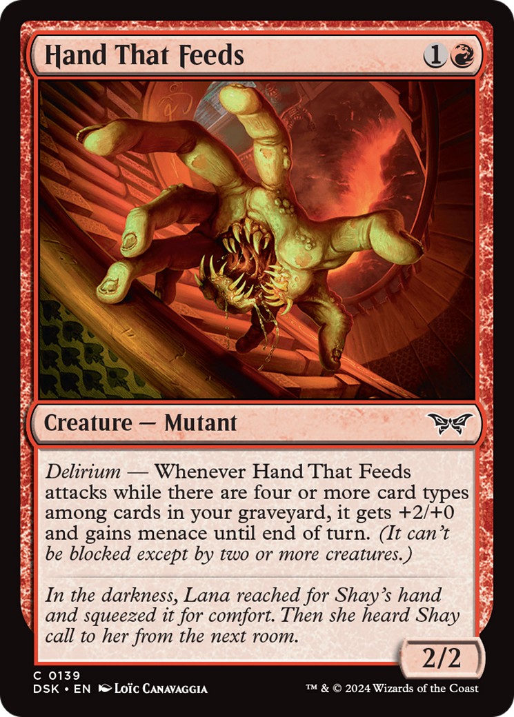 Hand That Feeds [Duskmourn: House of Horror] - Magic: The Gathering - Card Brawlers | Quebec | Canada |