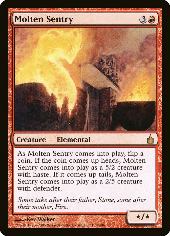 Molten Sentry [Ravnica: City of Guilds] - Magic: The Gathering - Card Brawlers | Quebec | Canada |