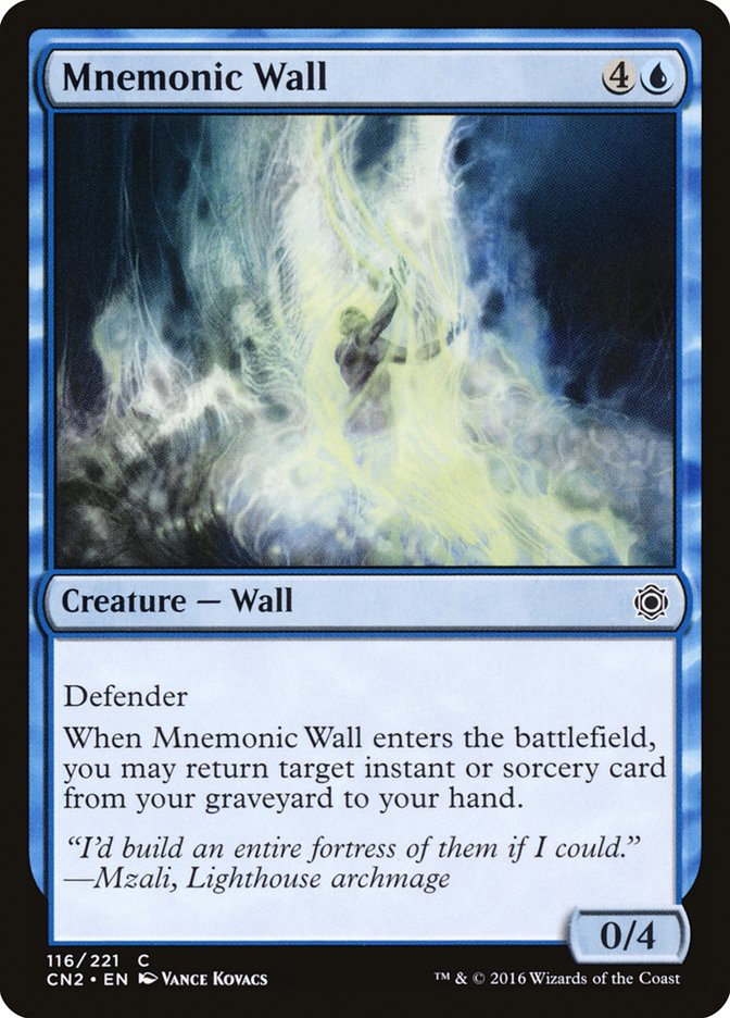 Mnemonic Wall [Conspiracy: Take the Crown] - Magic: The Gathering - Card Brawlers | Quebec | Canada |