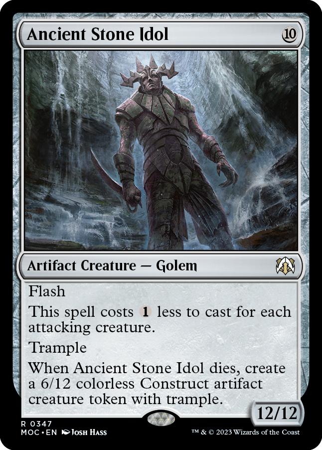 Ancient Stone Idol [March of the Machine Commander] - Magic: The Gathering - Card Brawlers | Quebec | Canada |