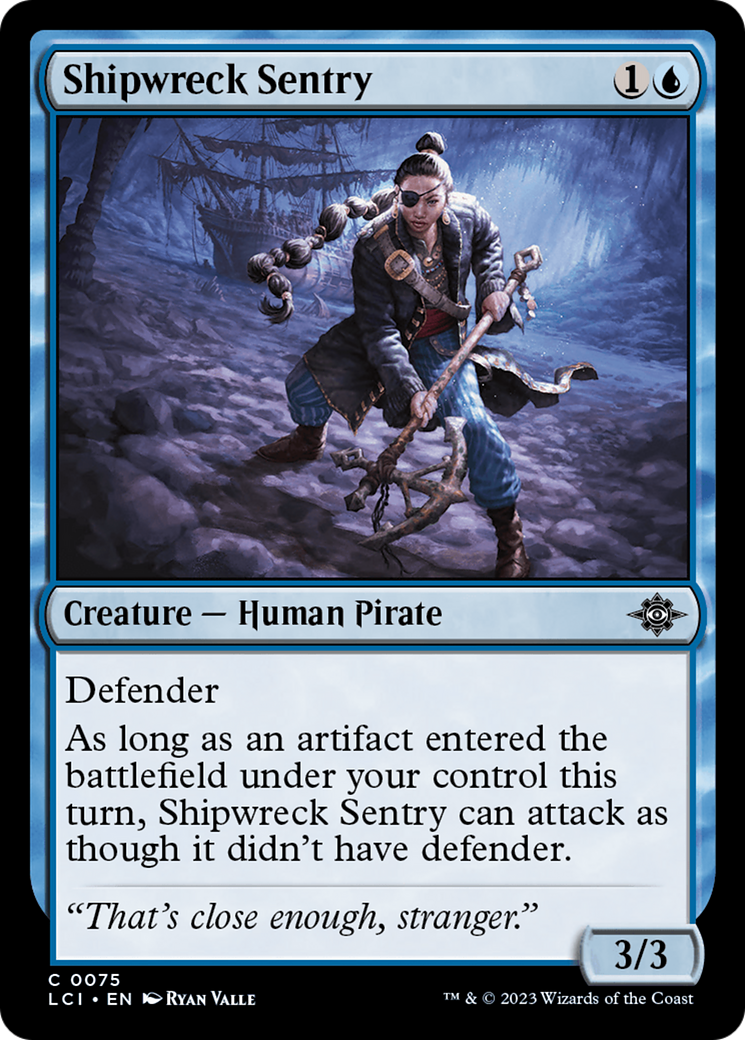 Shipwreck Sentry [The Lost Caverns of Ixalan] - Magic: The Gathering - Card Brawlers | Quebec | Canada |
