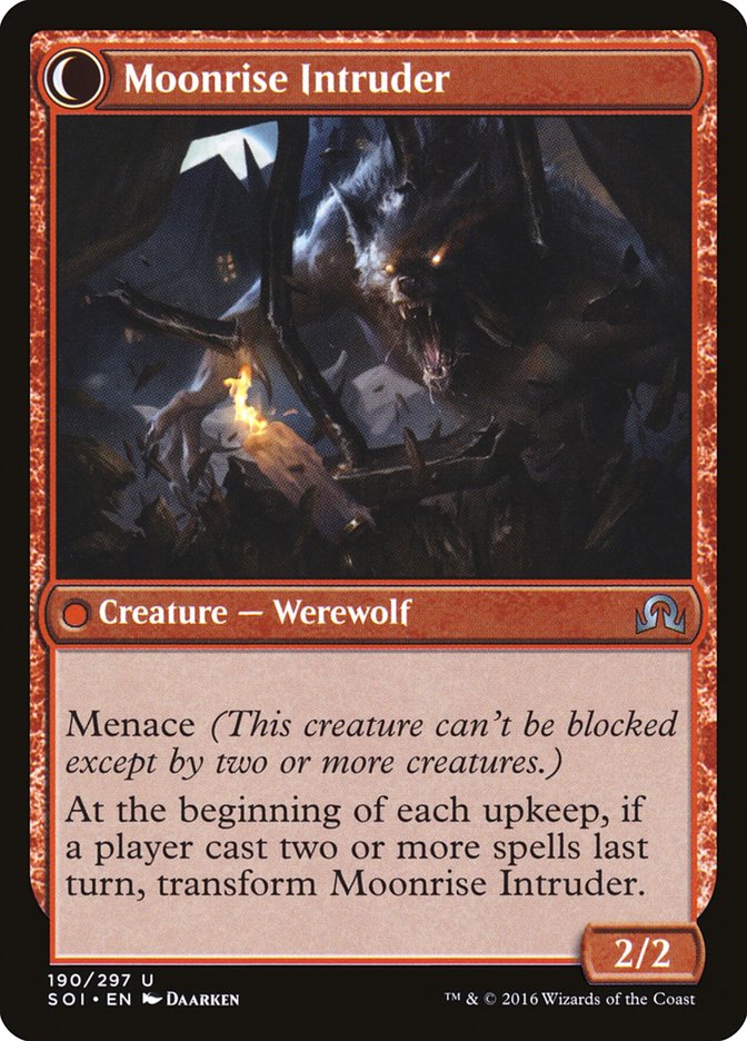 Village Messenger // Moonrise Intruder [Shadows over Innistrad] - Magic: The Gathering - Card Brawlers | Quebec | Canada |