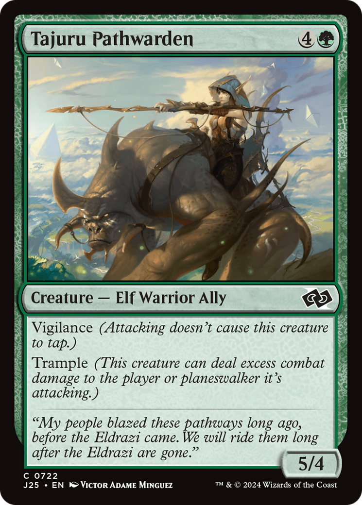 Tajuru Pathwarden [Foundations Jumpstart] - Magic: The Gathering - Card Brawlers | Quebec | Canada |