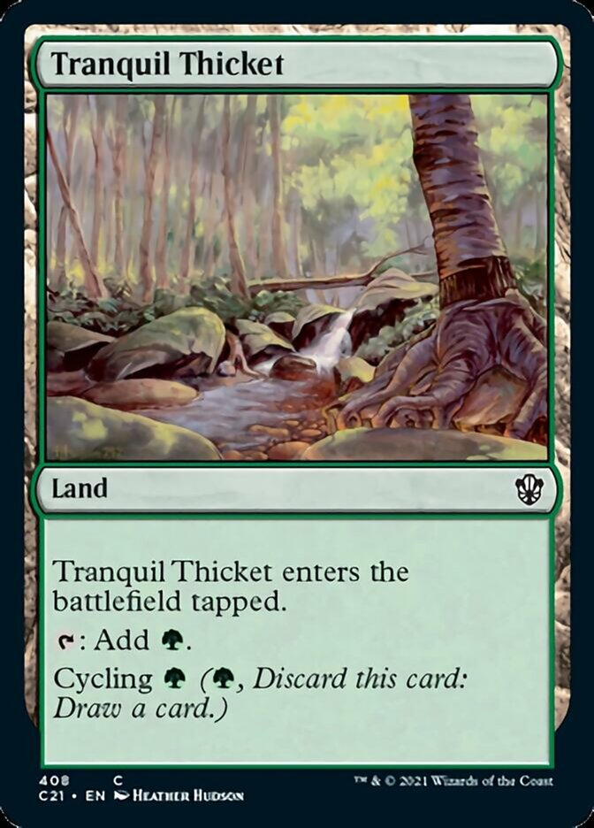 Tranquil Thicket [Commander 2021] - Magic: The Gathering - Card Brawlers | Quebec | Canada |