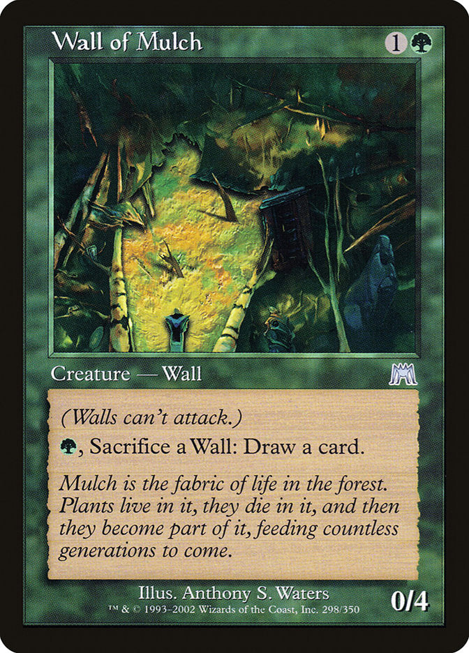 Wall of Mulch [Onslaught] - Magic: The Gathering - Card Brawlers | Quebec | Canada |
