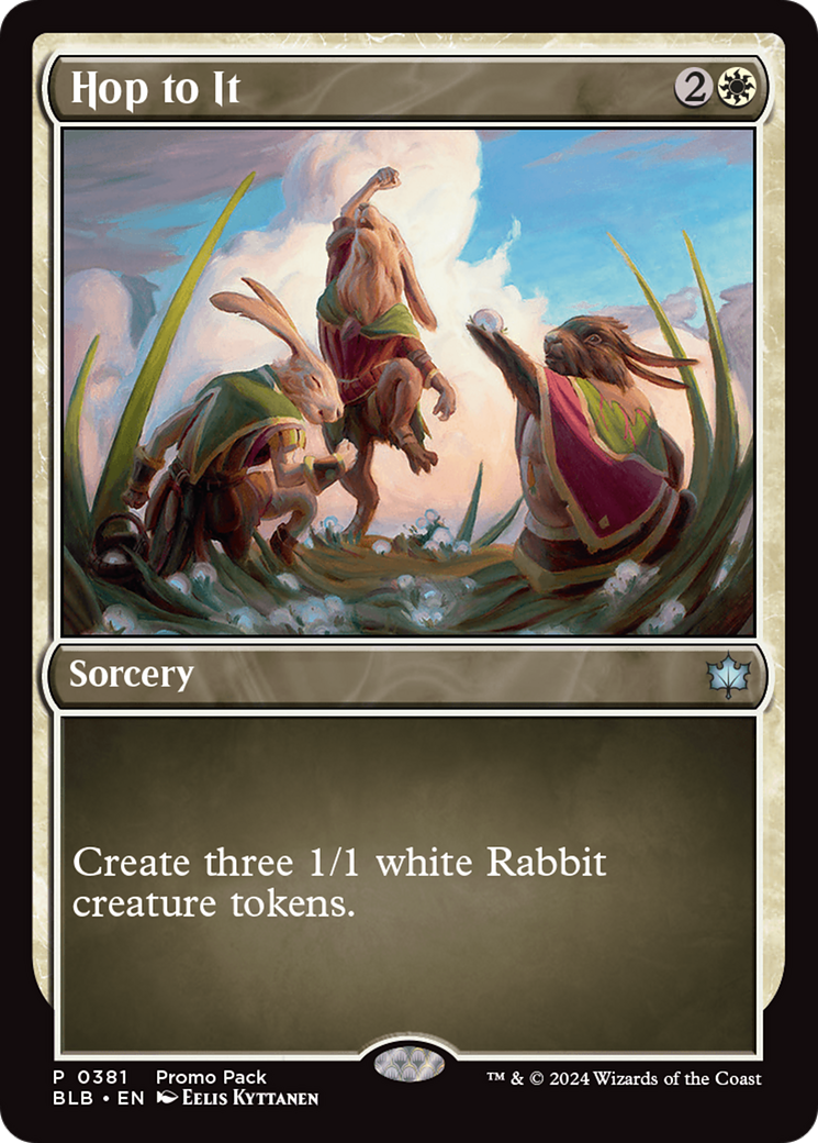 Hop to It [Bloomburrow Promos] - Magic: The Gathering - Card Brawlers | Quebec | Canada |