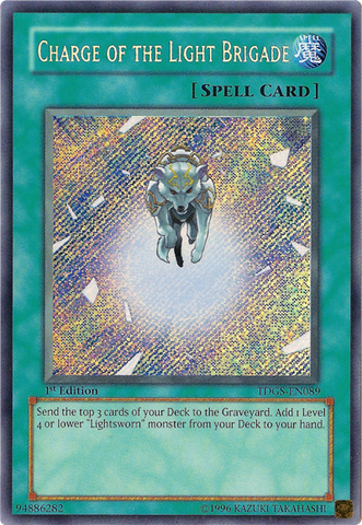 Charge of the Light Brigade [TDGS-EN089] Secret Rare - Yu-Gi-Oh! - Card Brawlers | Quebec | Canada |