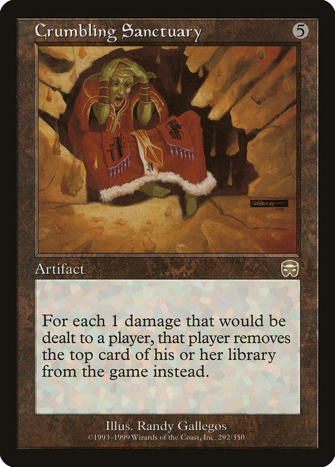 Crumbling Sanctuary [Mercadian Masques] - Magic: The Gathering - Card Brawlers | Quebec | Canada |