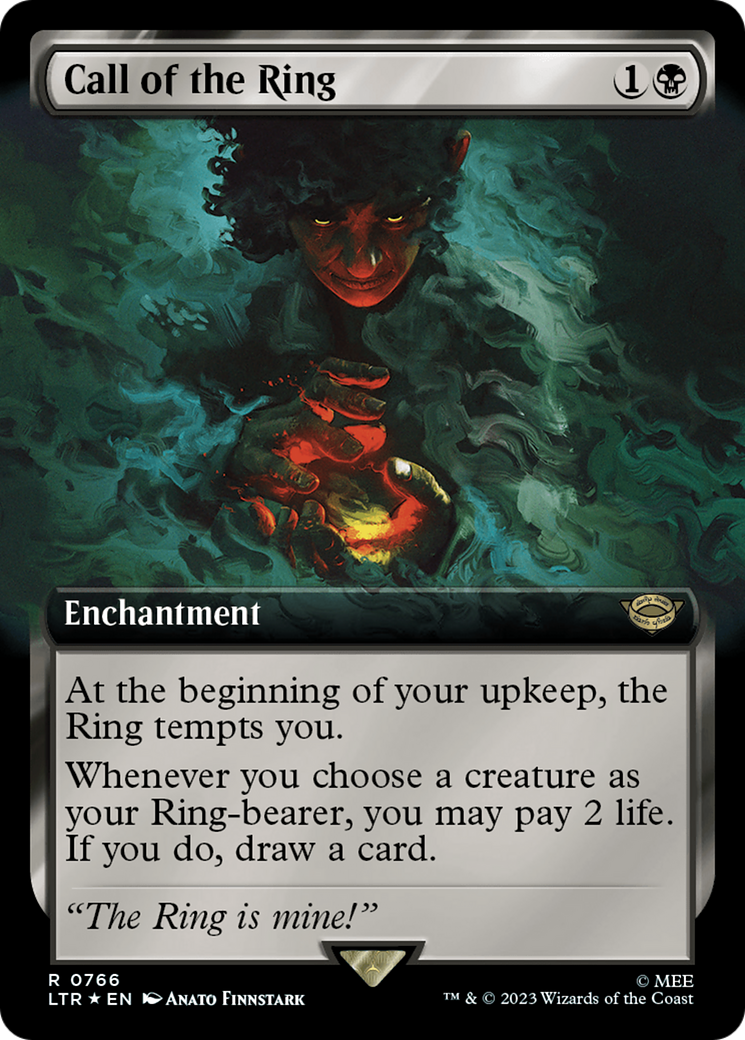 Call of the Ring (Extended Art) (Surge Foil) [The Lord of the Rings: Tales of Middle-Earth] - Magic: The Gathering - Card Brawlers | Quebec | Canada |