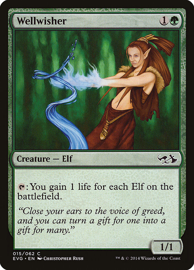 Wellwisher (Elves vs. Goblins) [Duel Decks Anthology] - Magic: The Gathering - Card Brawlers | Quebec | Canada |