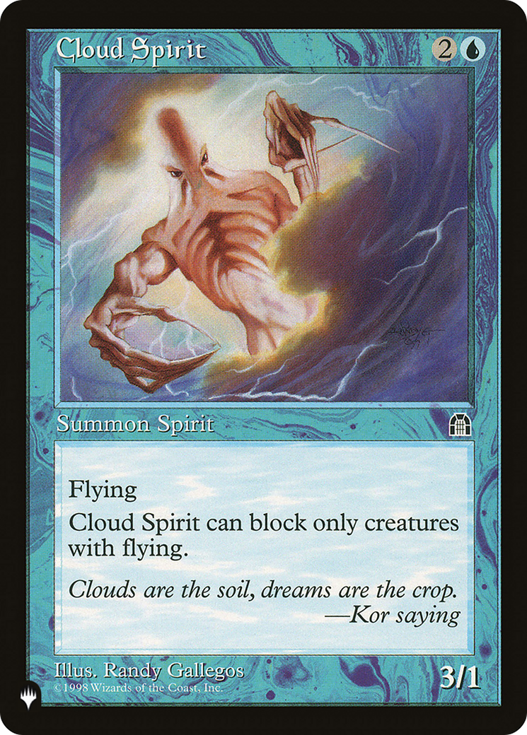 Cloud Spirit [The List] - Magic: The Gathering - Card Brawlers | Quebec | Canada |
