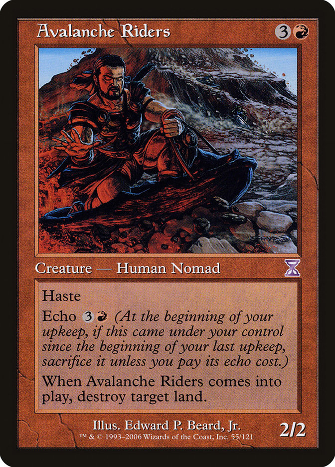 Avalanche Riders [Time Spiral Timeshifted] - Magic: The Gathering - Card Brawlers | Quebec | Canada |