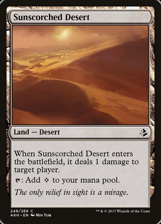 Sunscorched Desert [Amonkhet] - Magic: The Gathering - Card Brawlers | Quebec | Canada |