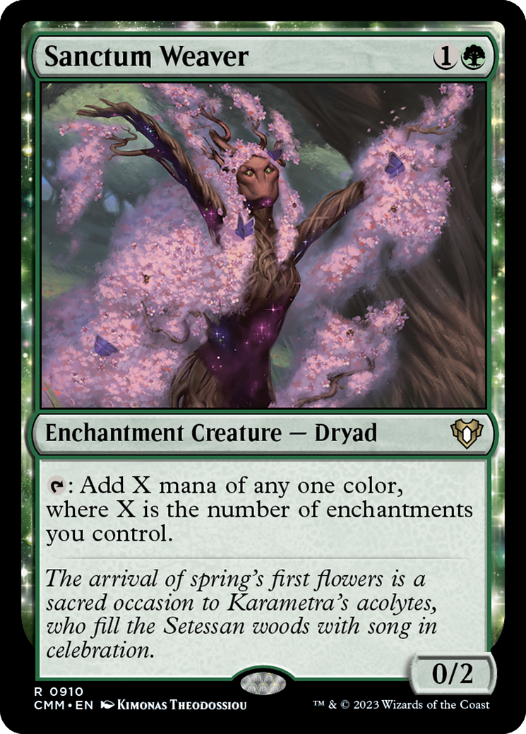 Sanctum Weaver [Commander Masters] - Magic: The Gathering - Card Brawlers | Quebec | Canada |