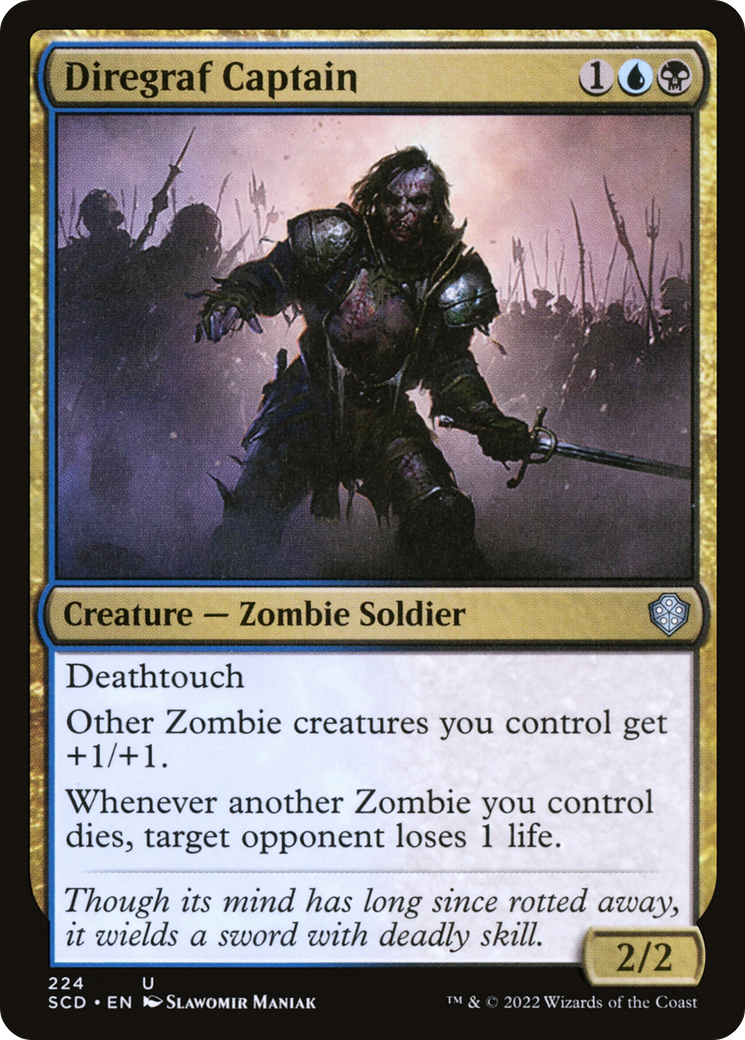 Diregraf Captain [Starter Commander Decks] - Magic: The Gathering - Card Brawlers | Quebec | Canada |