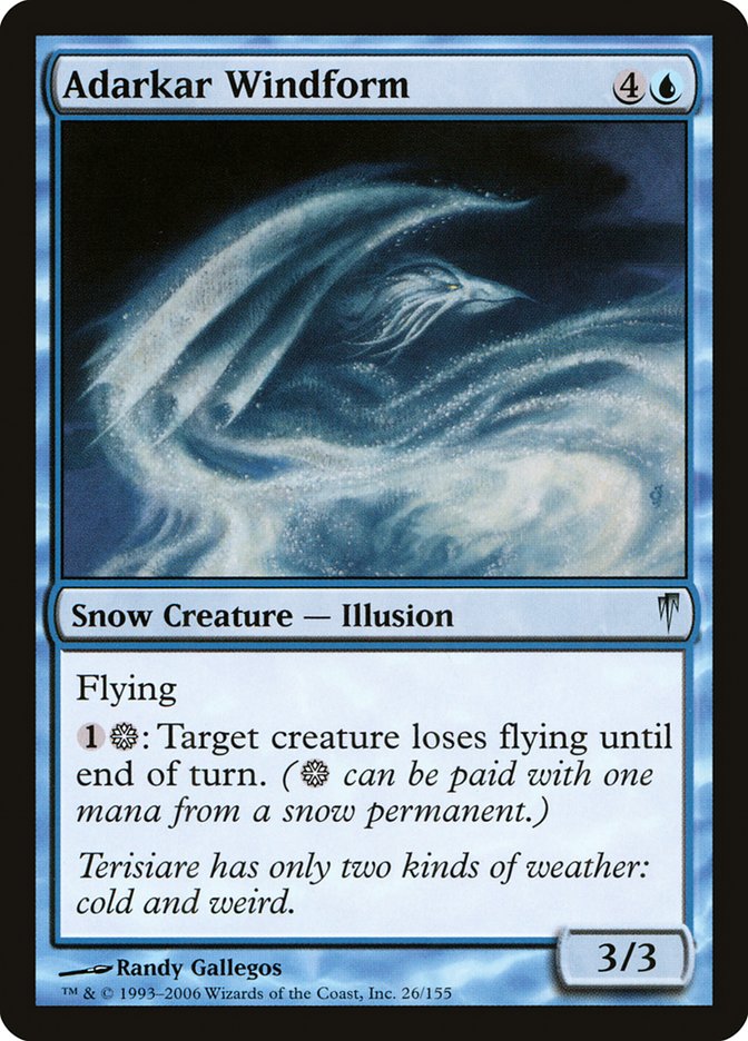 Adarkar Windform [Coldsnap] - Magic: The Gathering - Card Brawlers | Quebec | Canada |