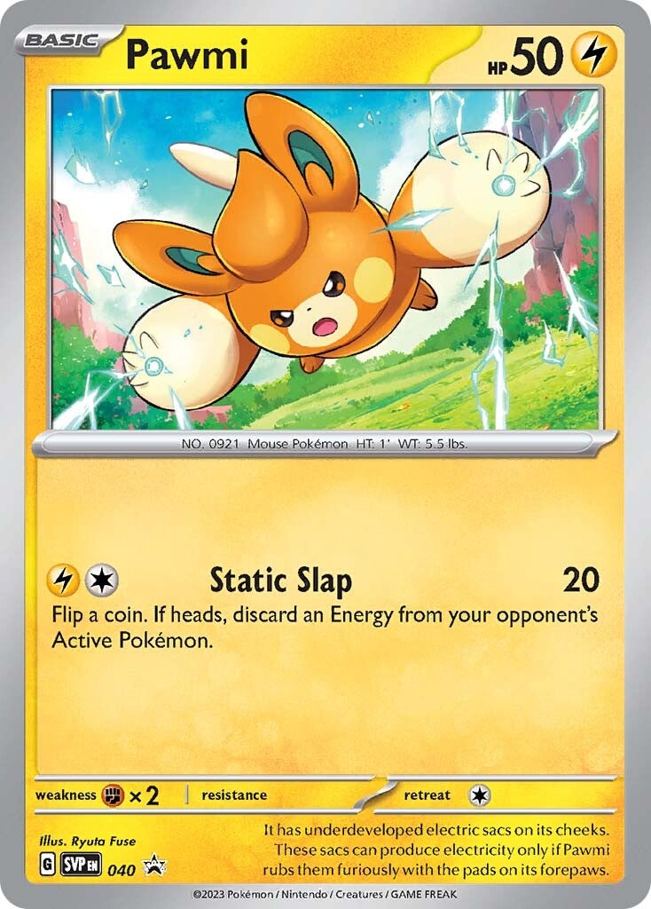 Pawmi (040) [Scarlet & Violet: Black Star Promos] - Pokémon - Card Brawlers | Quebec | Canada |