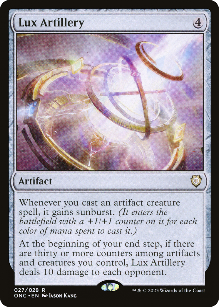 Lux Artillery [Phyrexia: All Will Be One Commander] - Magic: The Gathering - Card Brawlers | Quebec | Canada |