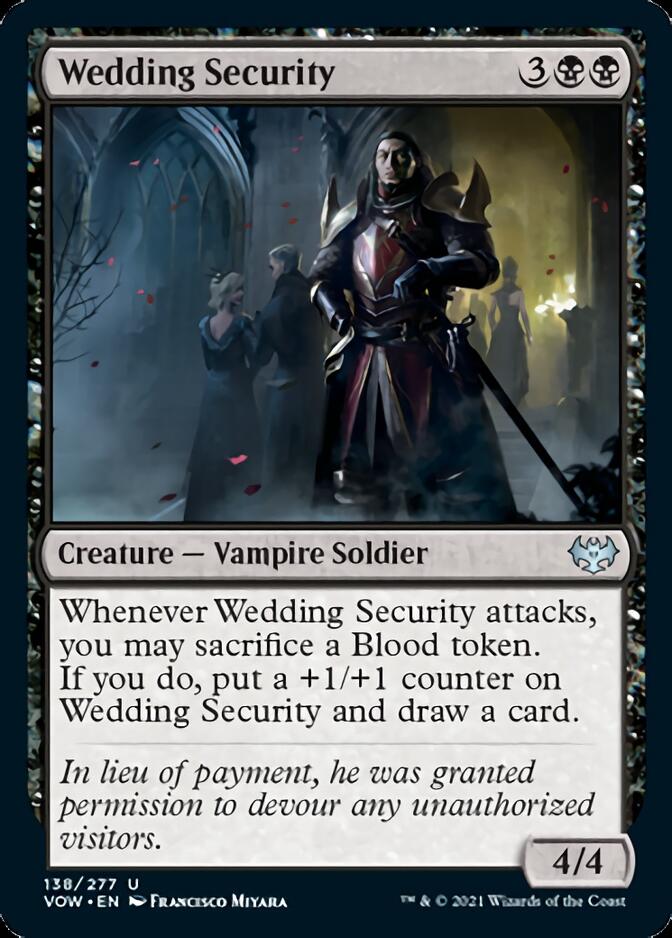 Wedding Security [Innistrad: Crimson Vow] - Magic: The Gathering - Card Brawlers | Quebec | Canada |